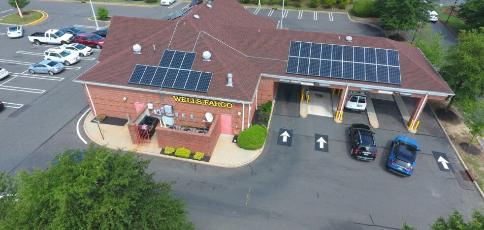 Rooftop Solar Installation at Wells Fargo Banks in South Jersey